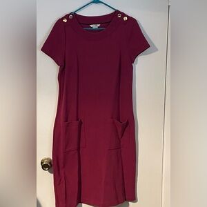 Boden Women's Dress size 8 long Ribbed material